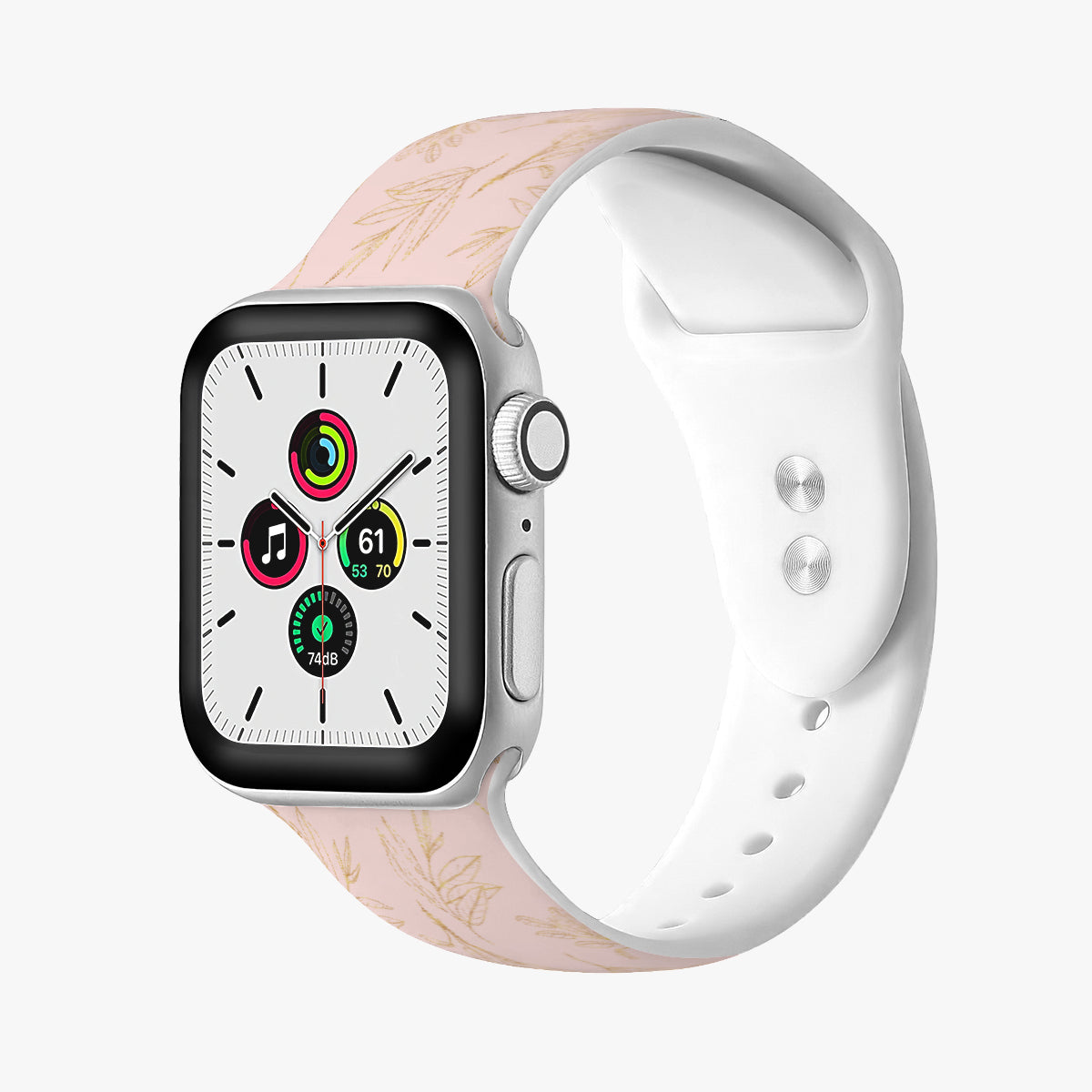 Gold Botanical iWatch Band