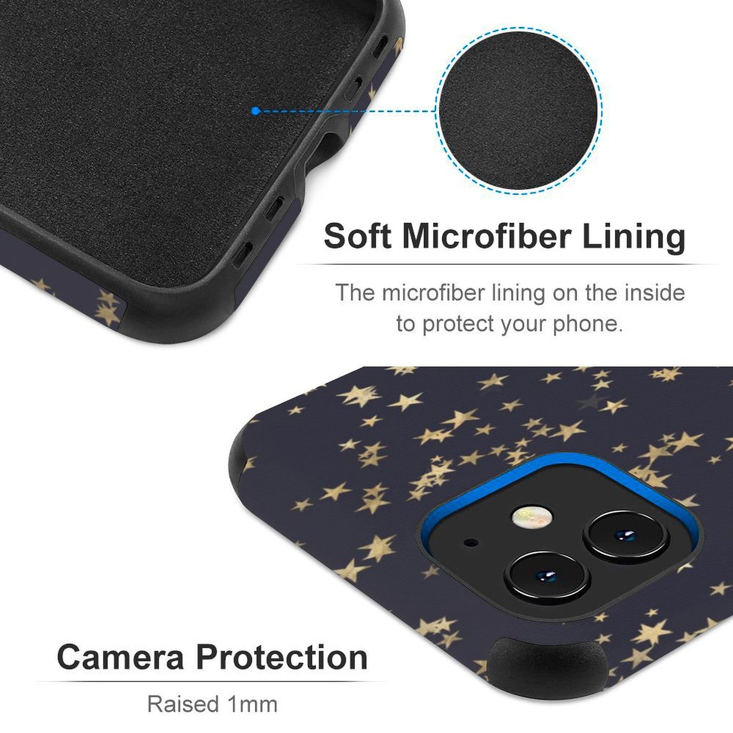 Microfiber iPhone Case for iPhone 11 Series