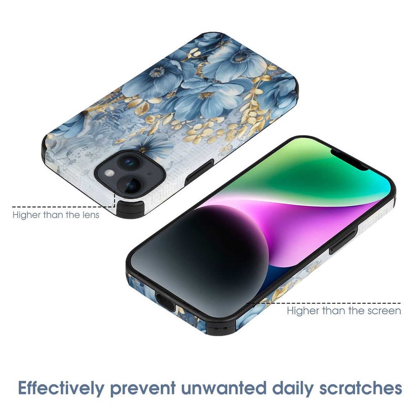 Microfiber Custom Phone Case for iPhone 14