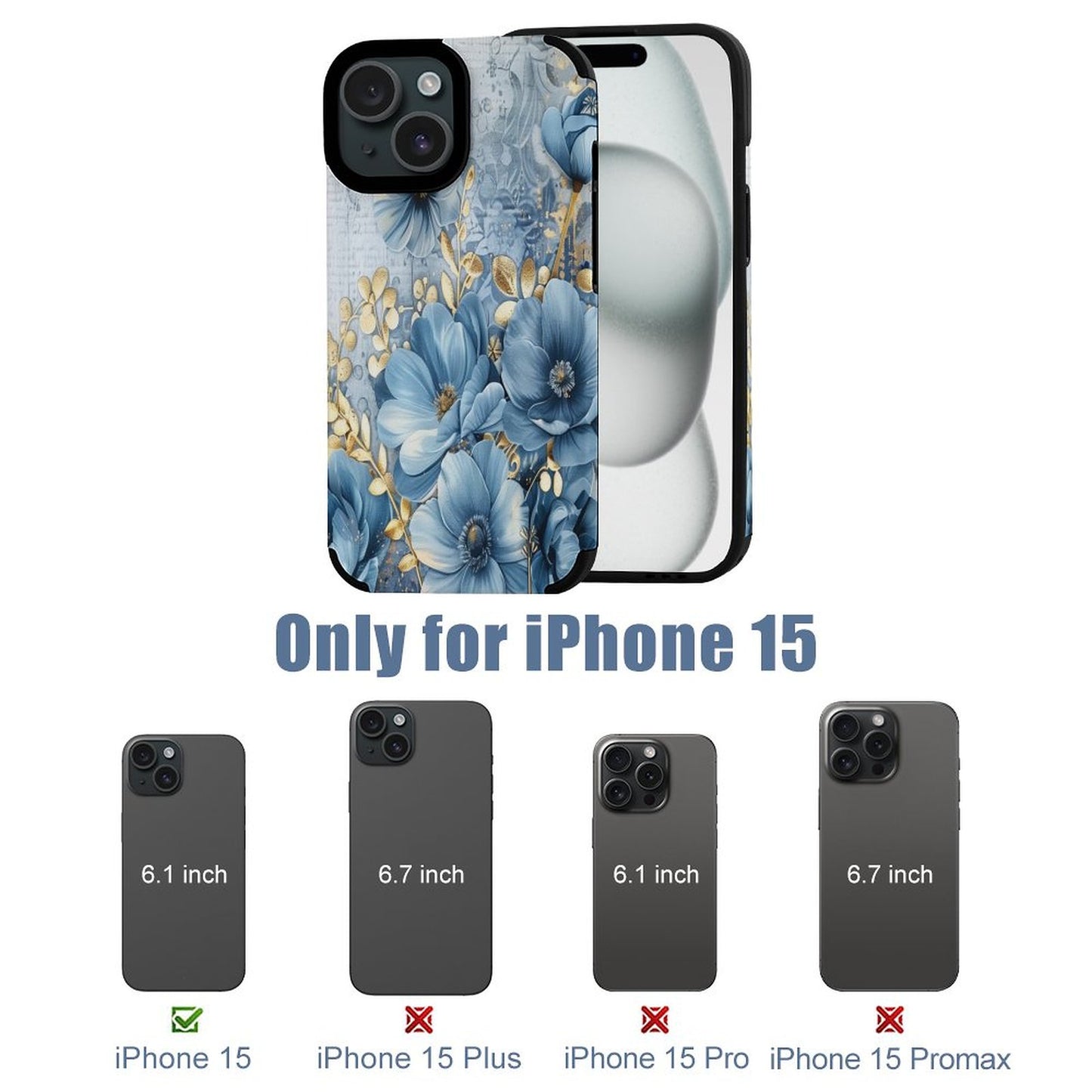 Microfiber iPhone Case for iPhone 15 Series