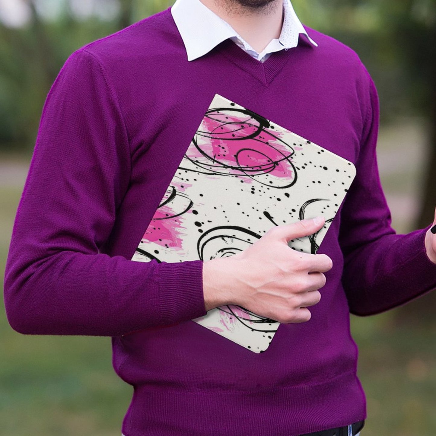 Inky Petals Book-Style
iPad Protector with Apple Pen Slot