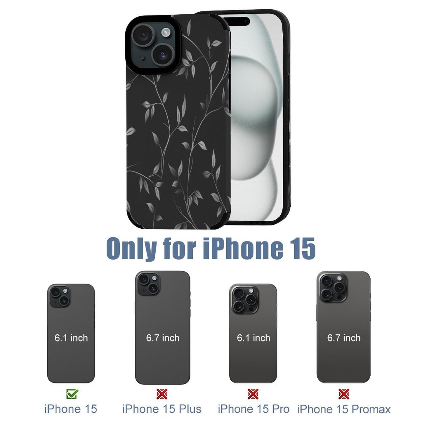 Microfiber iPhone Case for iPhone 15 Series