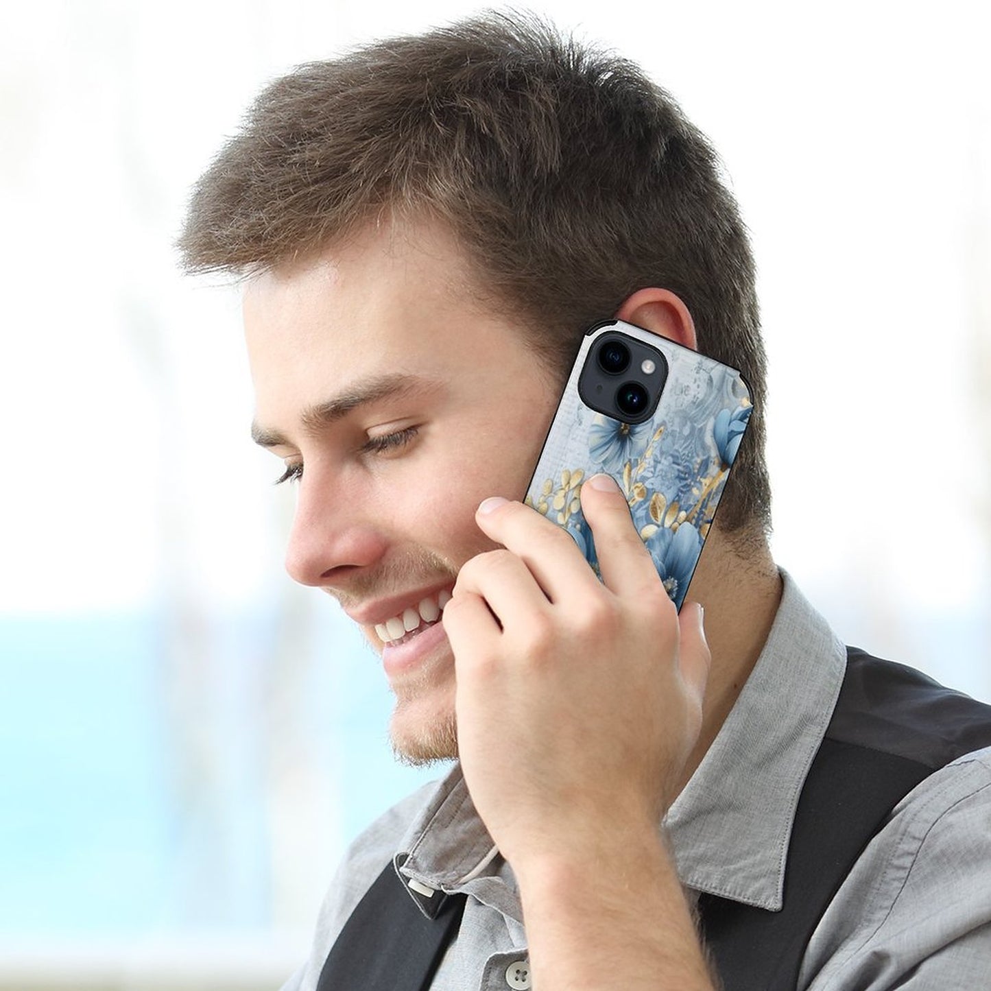 Microfiber Custom Phone Case for iPhone 14