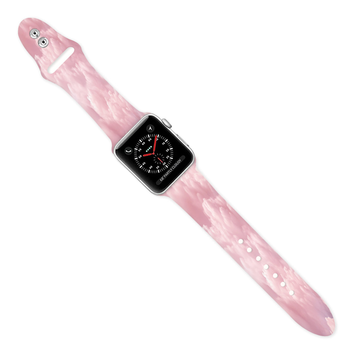 Pink Cloud Double Buckle Strap