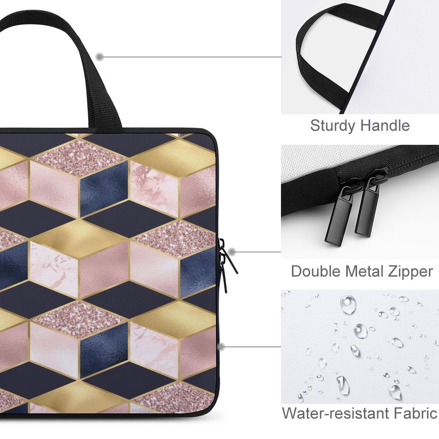 Delicate Blush Laptop Case