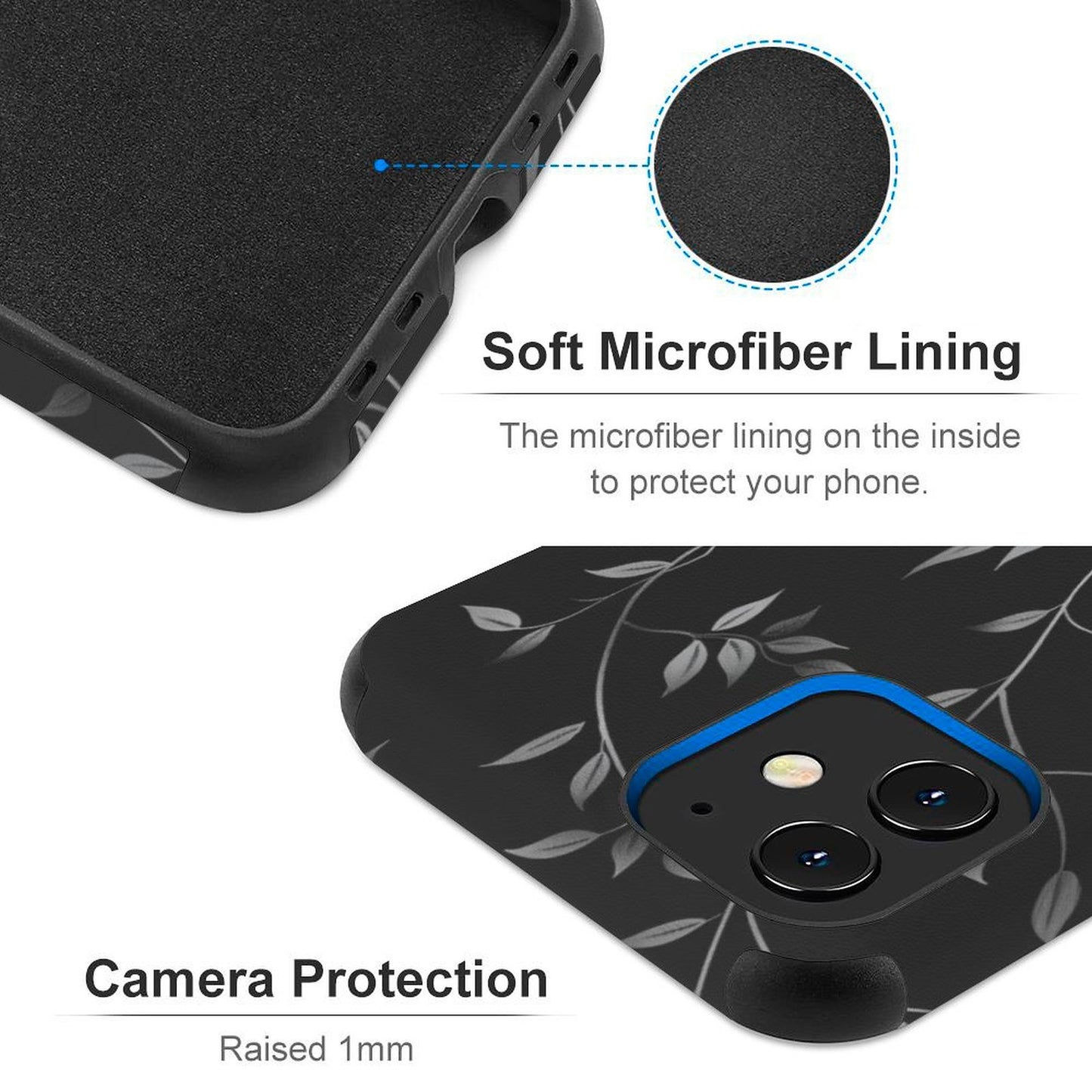 Microfiber iPhone Case for iPhone 11 Series