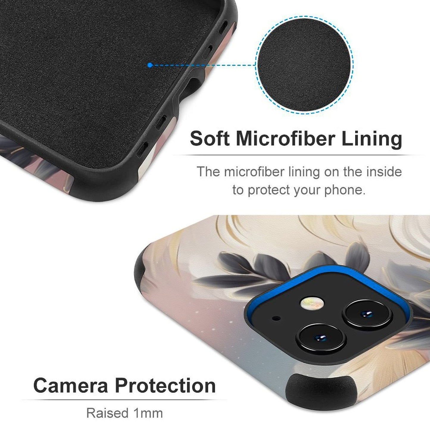 Microfiber iPhone Case for iPhone 11 Series