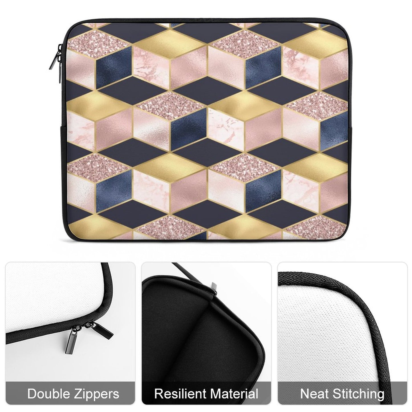 Delicate Blush Laptop Case