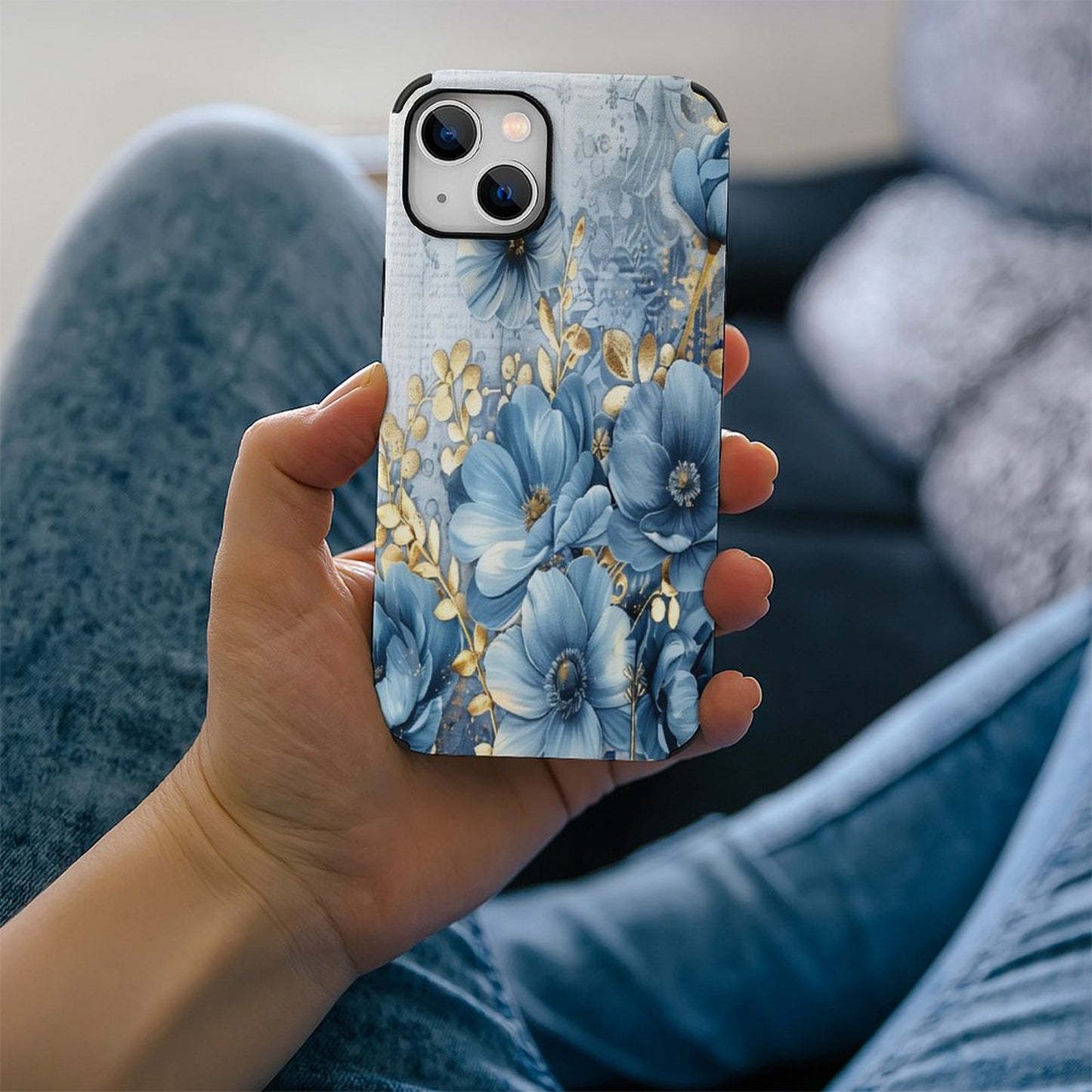 Microfiber Personalised Phone Cases for iPhone 13