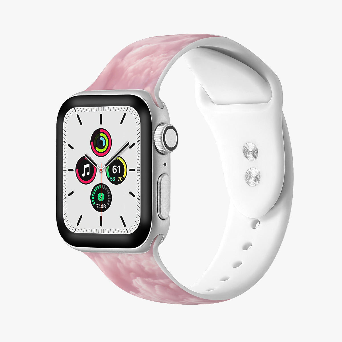 Pink Cloud Double Buckle Strap