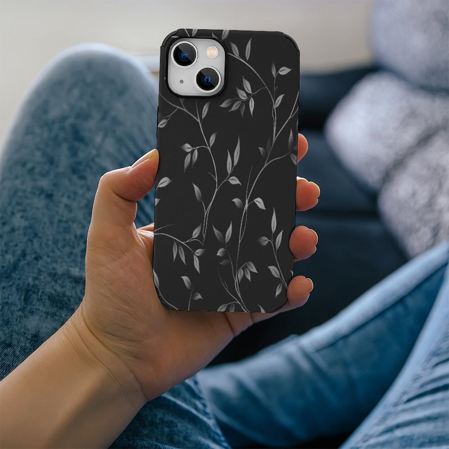 Microfiber Personalised Phone Cases for iPhone 13