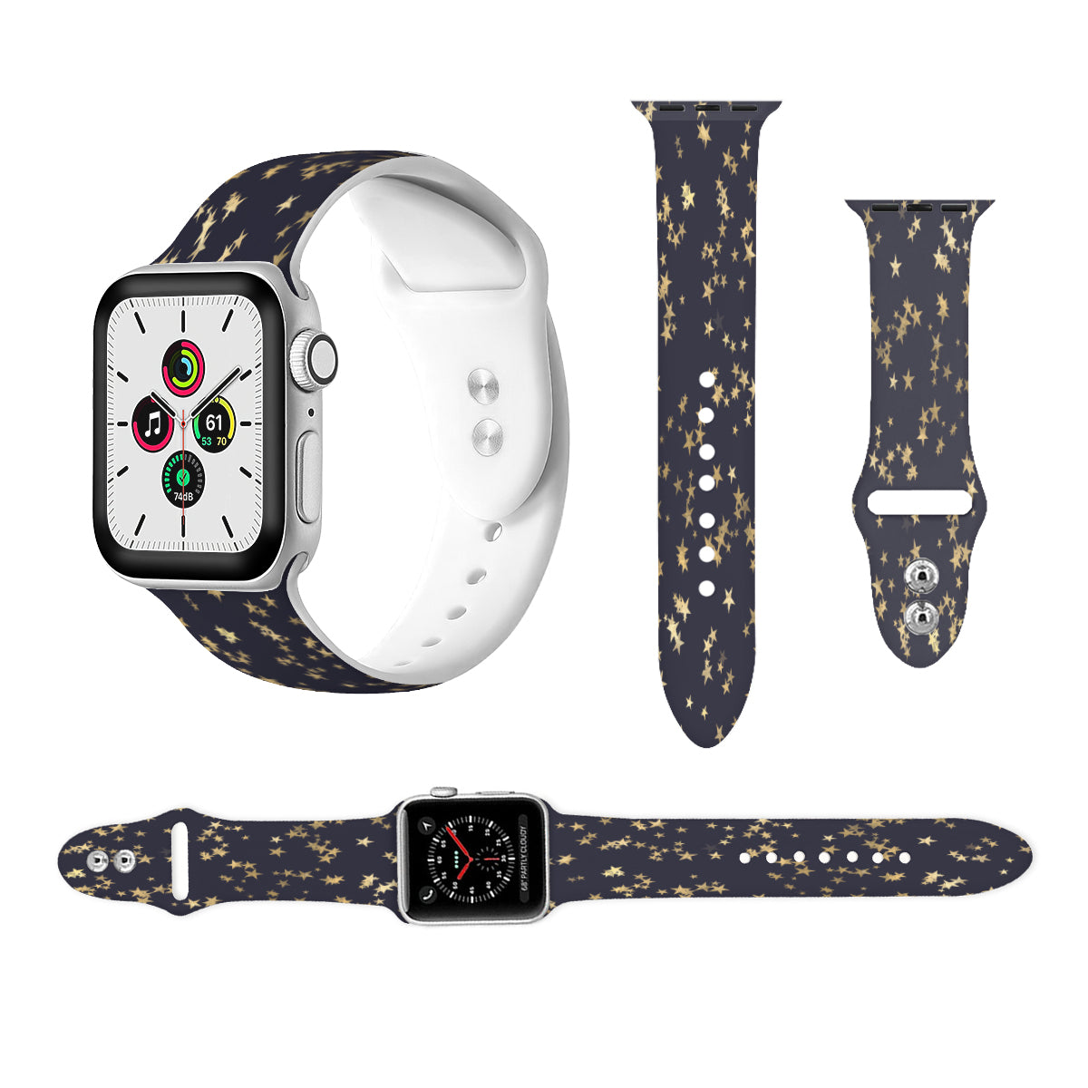 Stary Night Double Buckle Strap