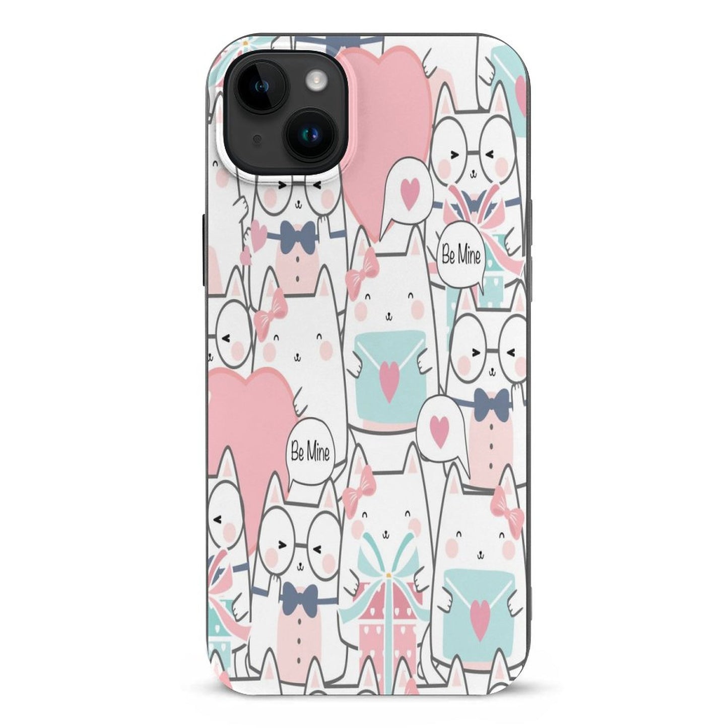 Love Cats Apple iPhone Case for iPhone 15 Series