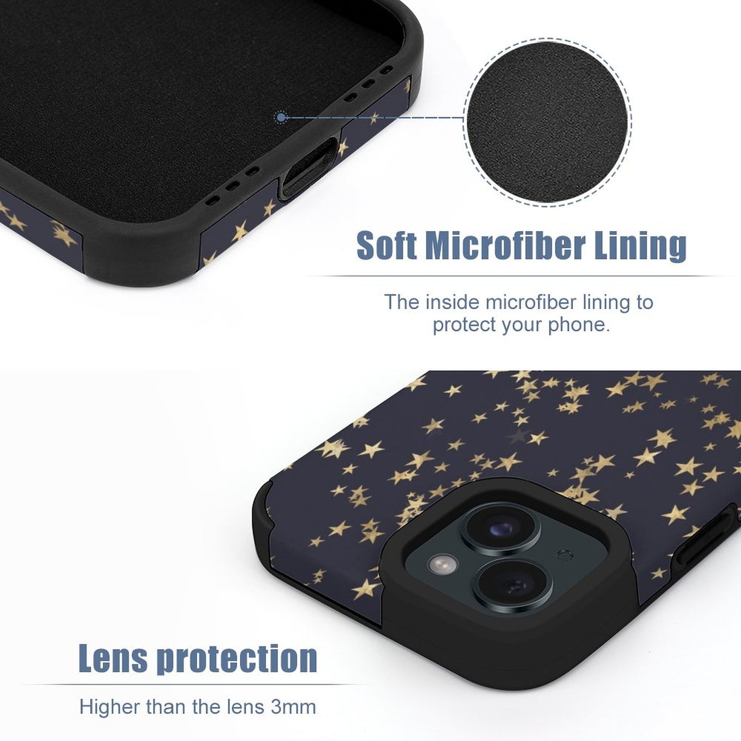 Microfiber iPhone Case for iPhone 15 Series