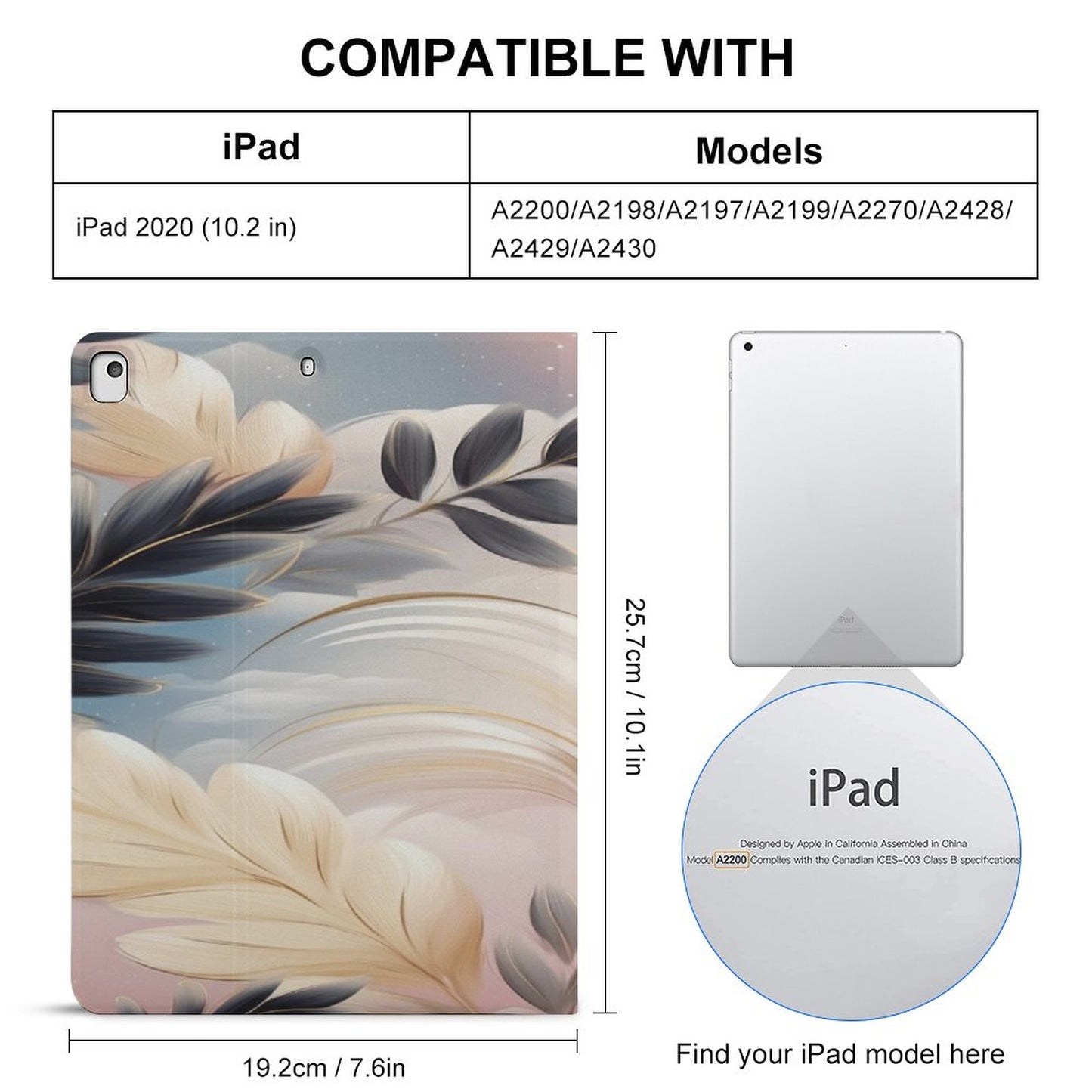 Book-Style iPad Protector with Apple Pen Slot