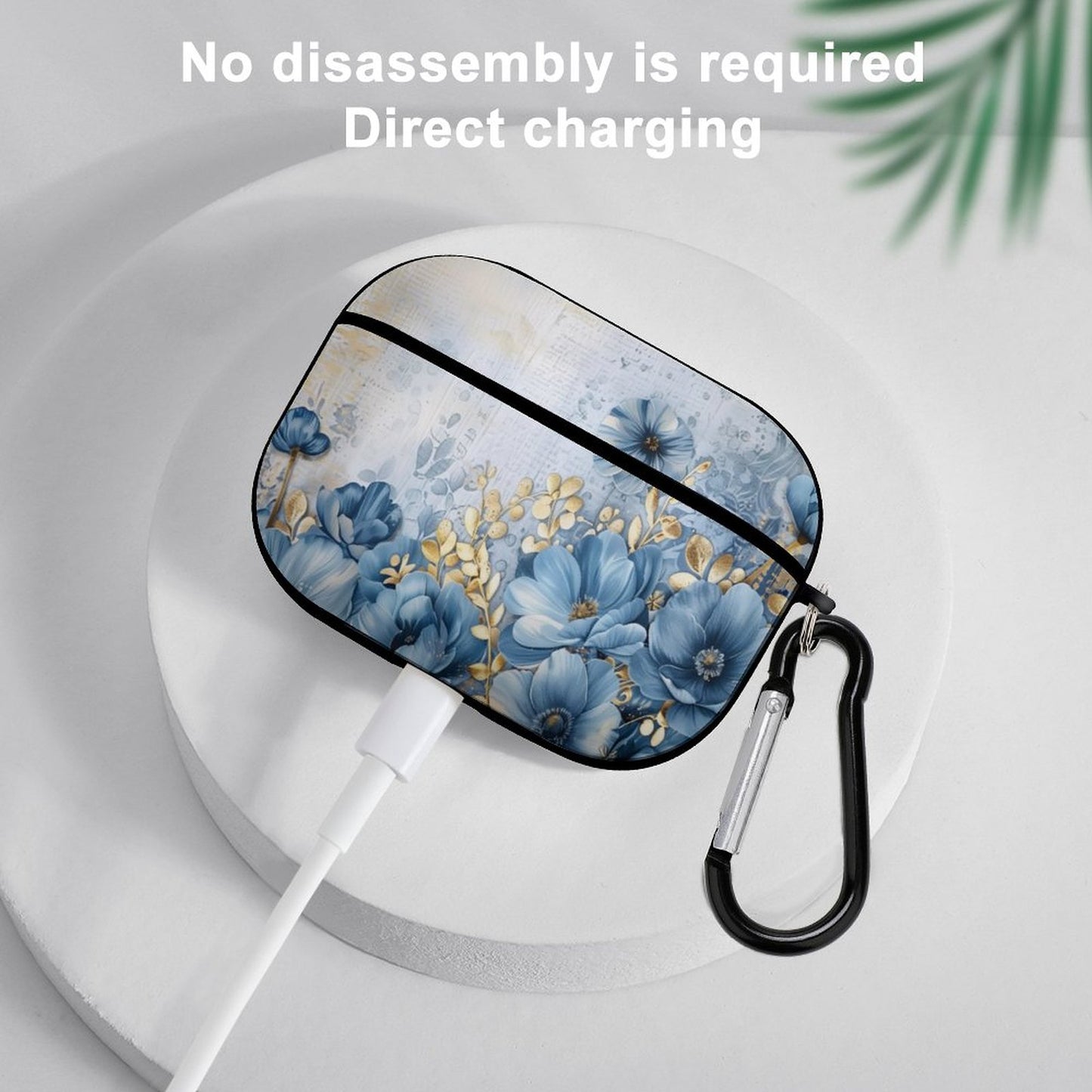 Blue & Gold AirPods Pro Protective Case