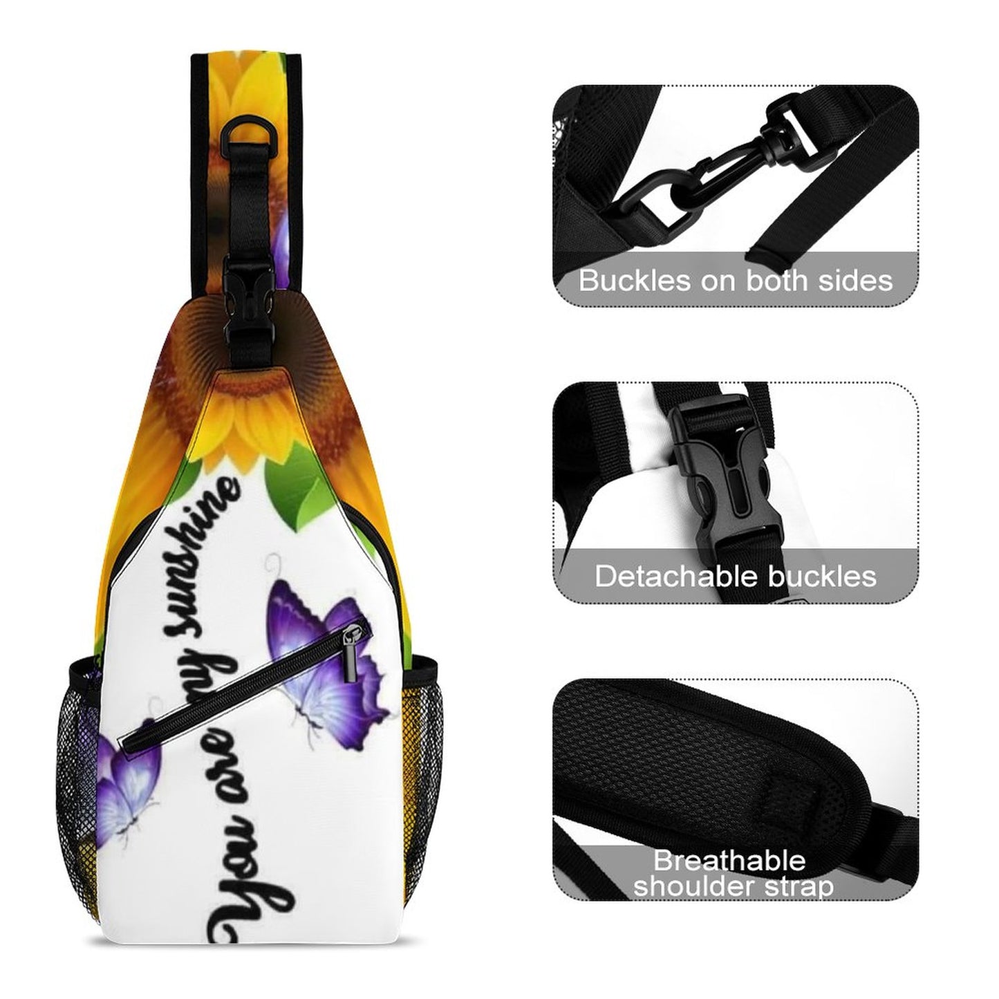 You Are My Sunshine Unique Sling Bags