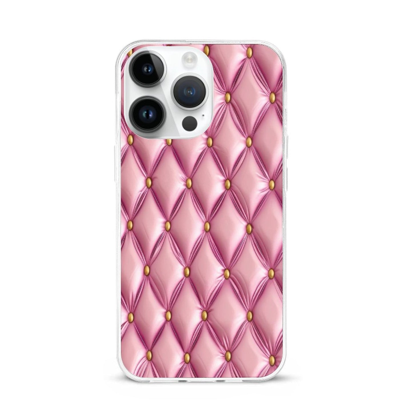Pink Puff Apple iPhone Case for iPhone 15 Series