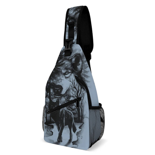 Wolves Unique Sling Bags