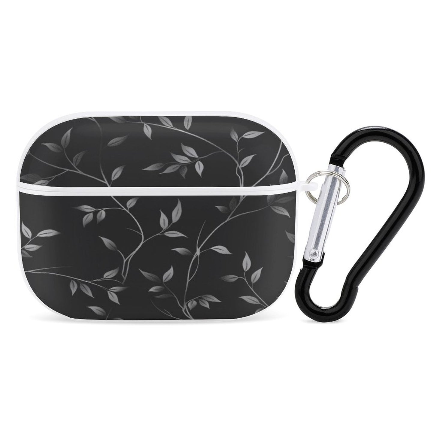 Black and Silver Vines AirPods Pro Protective Case