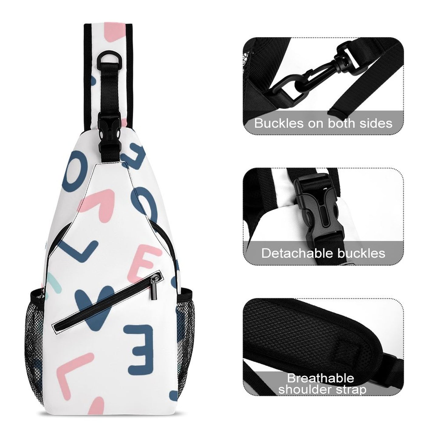 Love Letters Unique Sling Bags