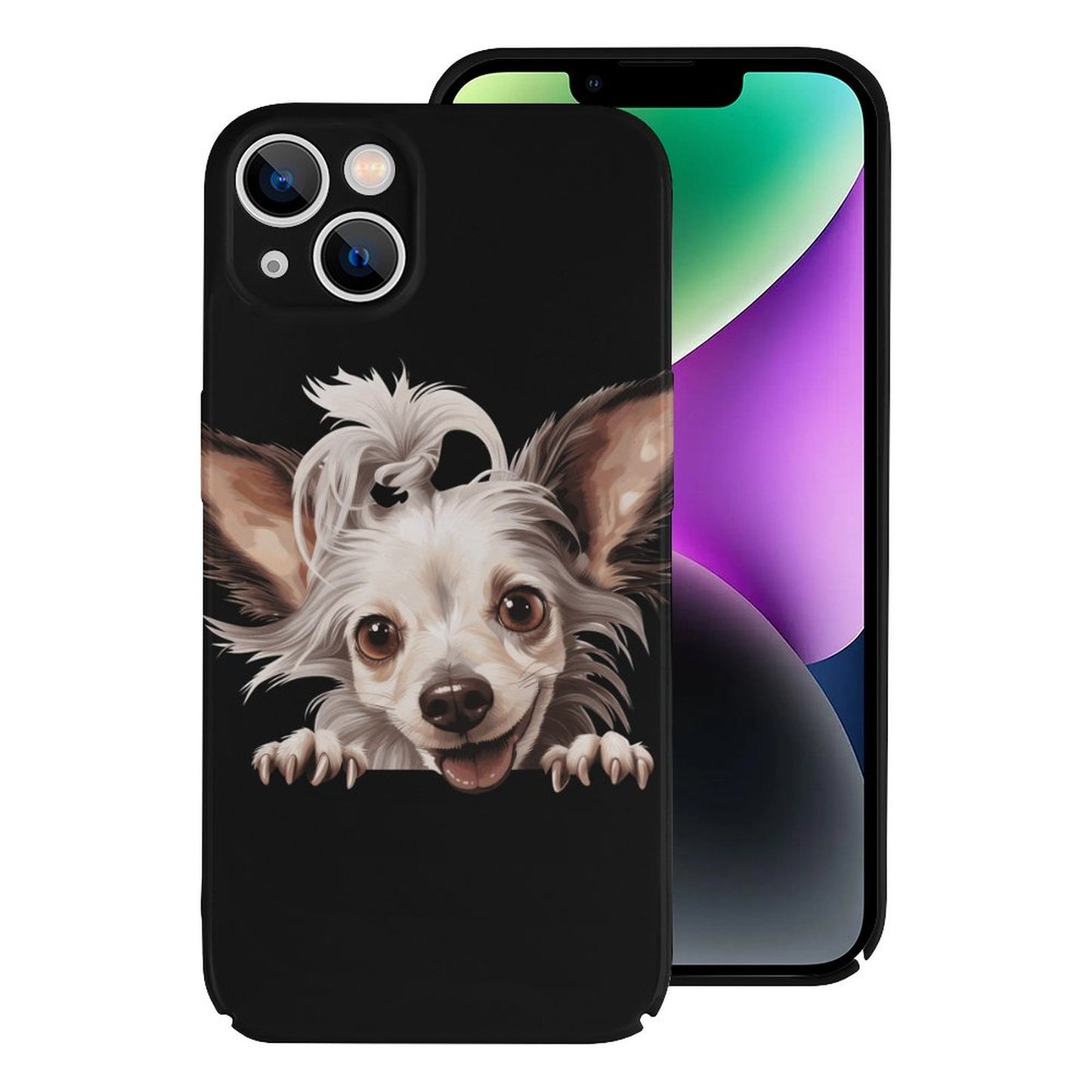 Chinese Crested Apple Case for iPhone 14 Series