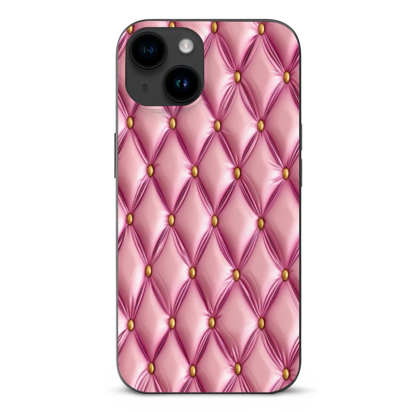 Pink Puff Apple iPhone Case for iPhone 15 Series