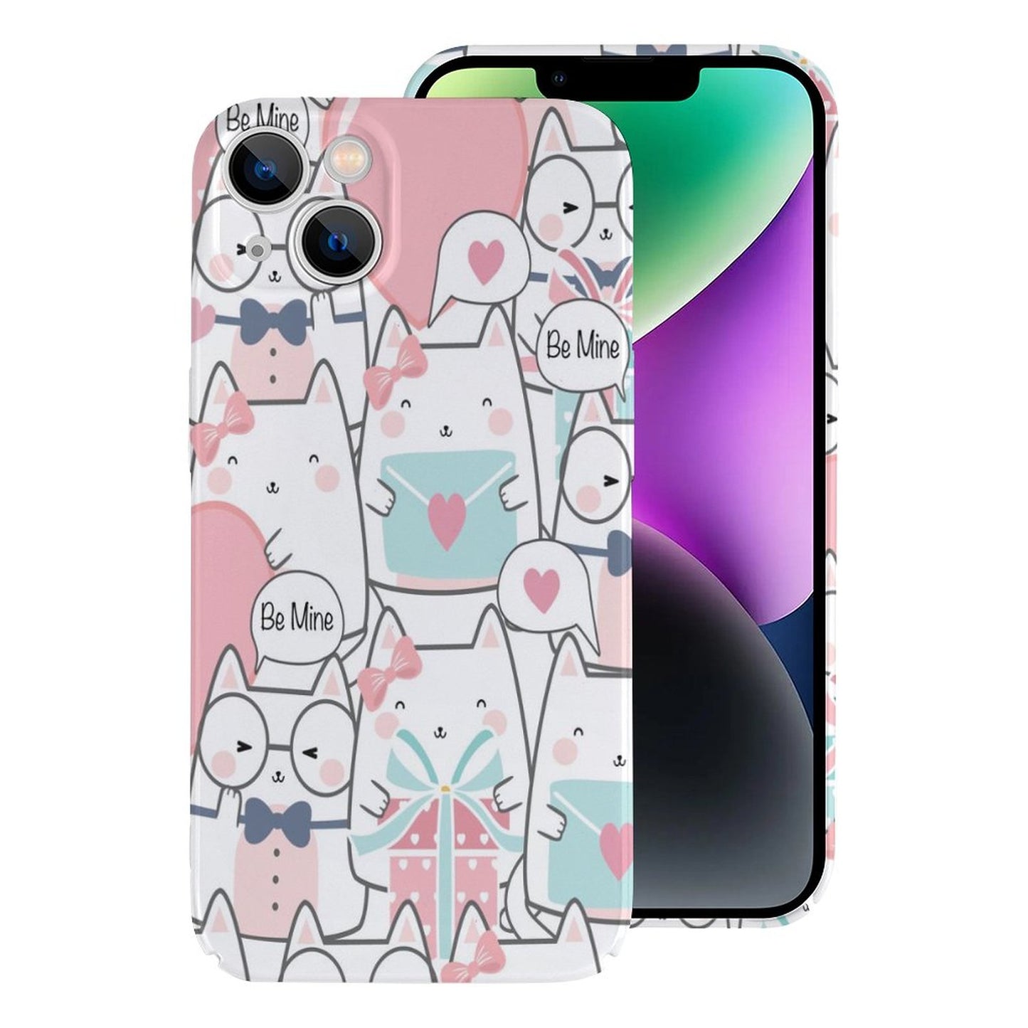 Love Cats Apple Case for iPhone 14 Series