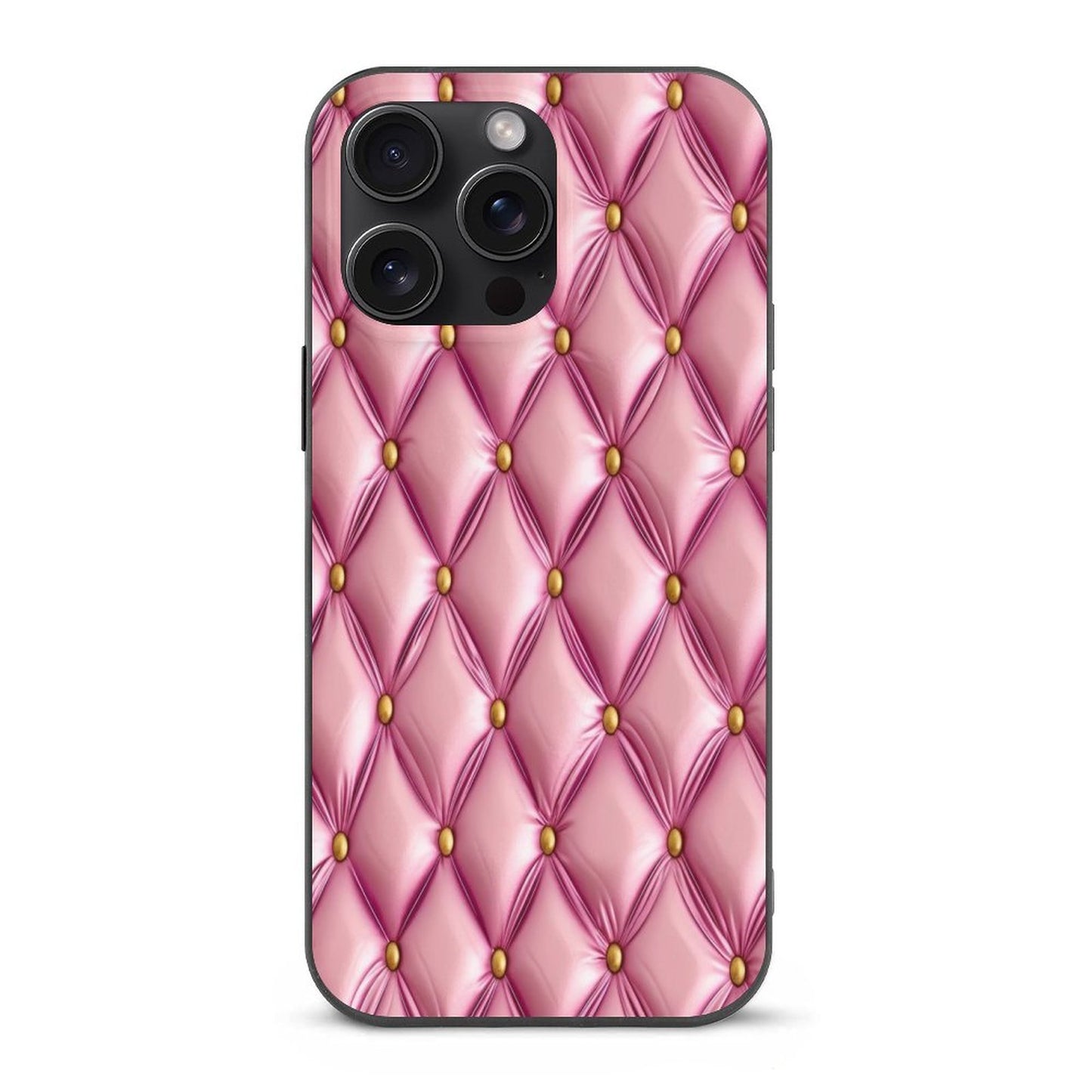 Pink Puff Apple iPhone Case for iPhone 15 Series