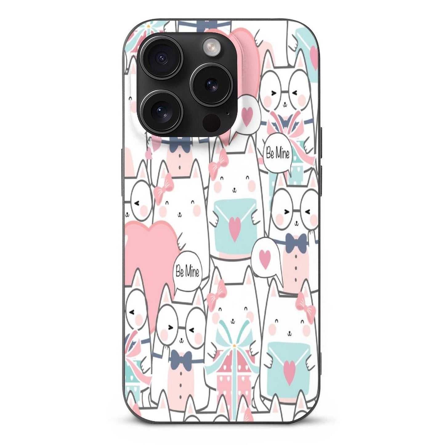Love Cats Apple iPhone Case for iPhone 15 Series