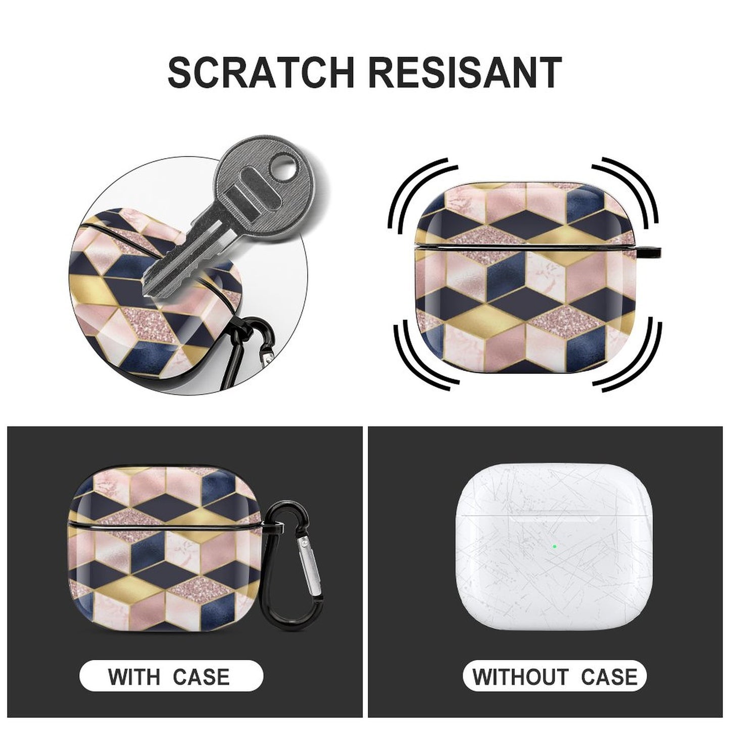 Delicate Blush AirPods 3rd Generation Case Cover