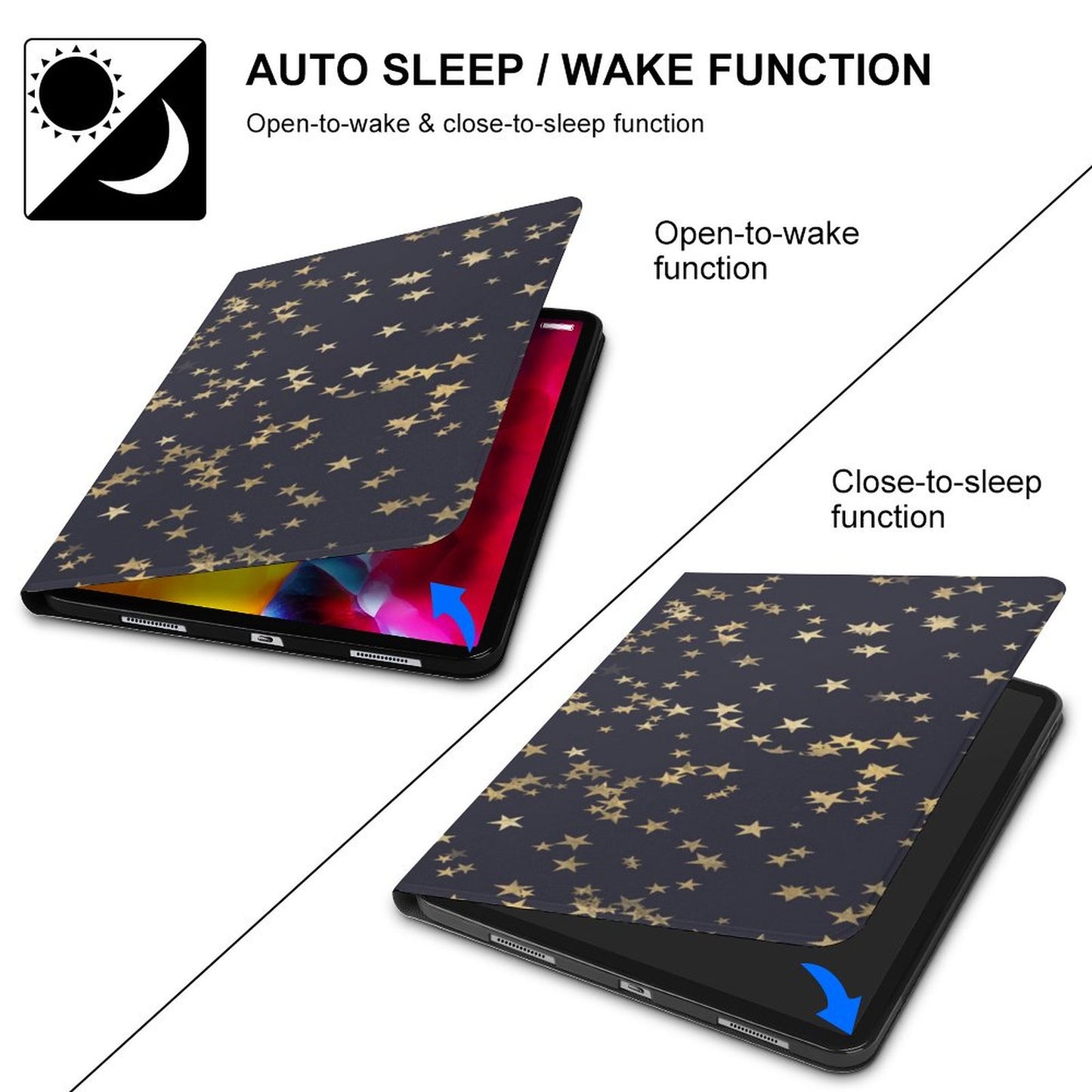 Book-Style  iPad Protector with Apple Pen Slot