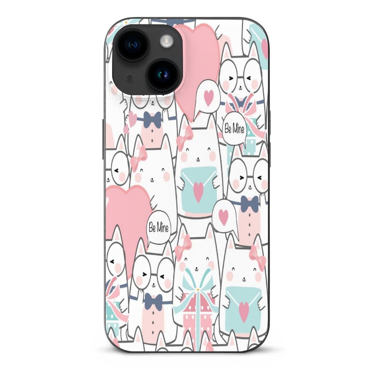 Love Cats Apple iPhone Case for iPhone 15 Series