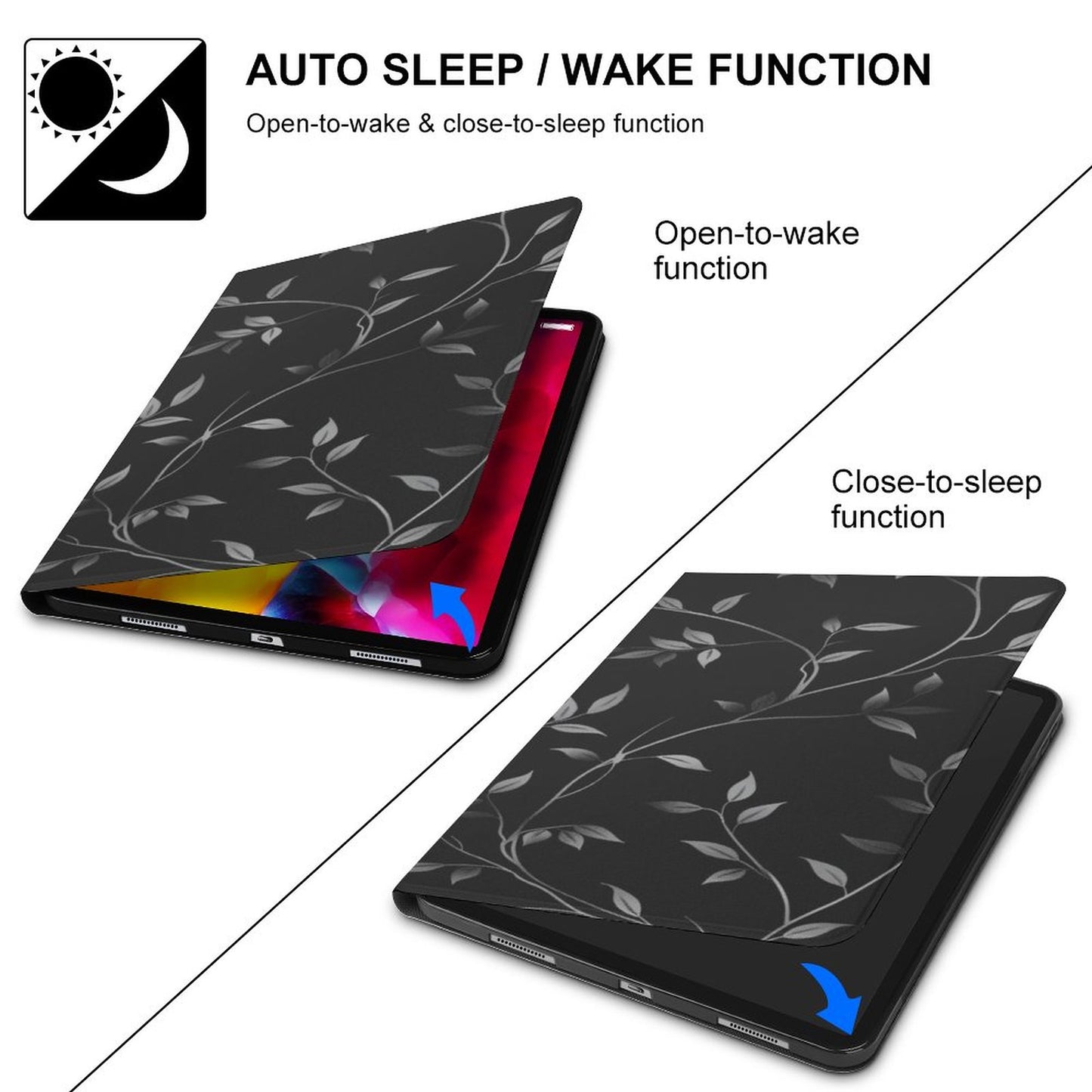 Book-Style  iPad Protector with Apple Pen Slot