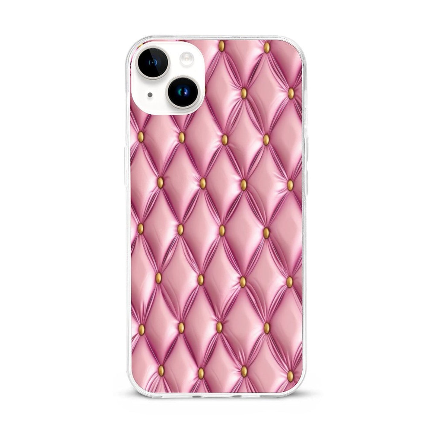 Pink Puff Apple iPhone Case for iPhone 15 Series
