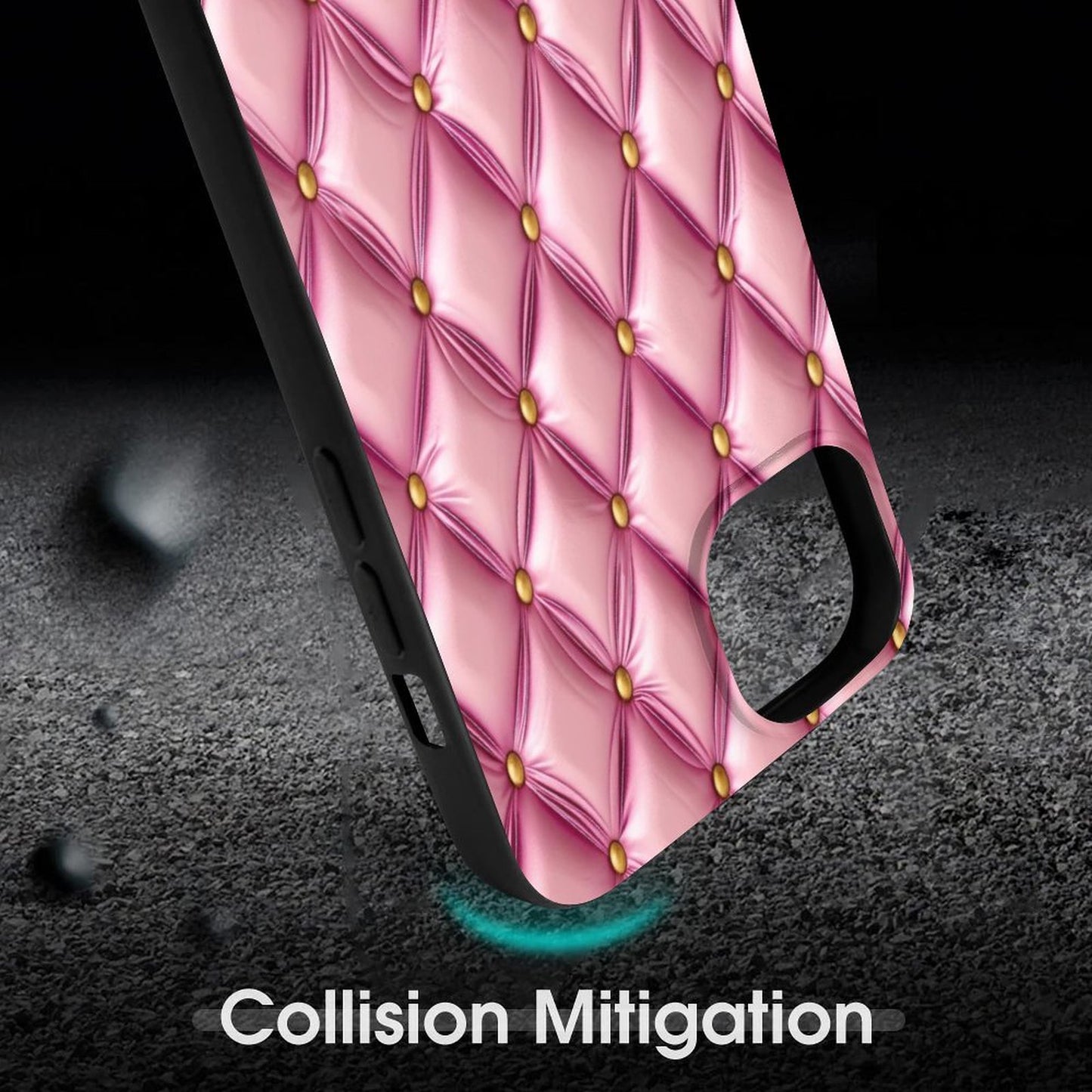 Pink Puff Apple iPhone Case for iPhone 15 Series