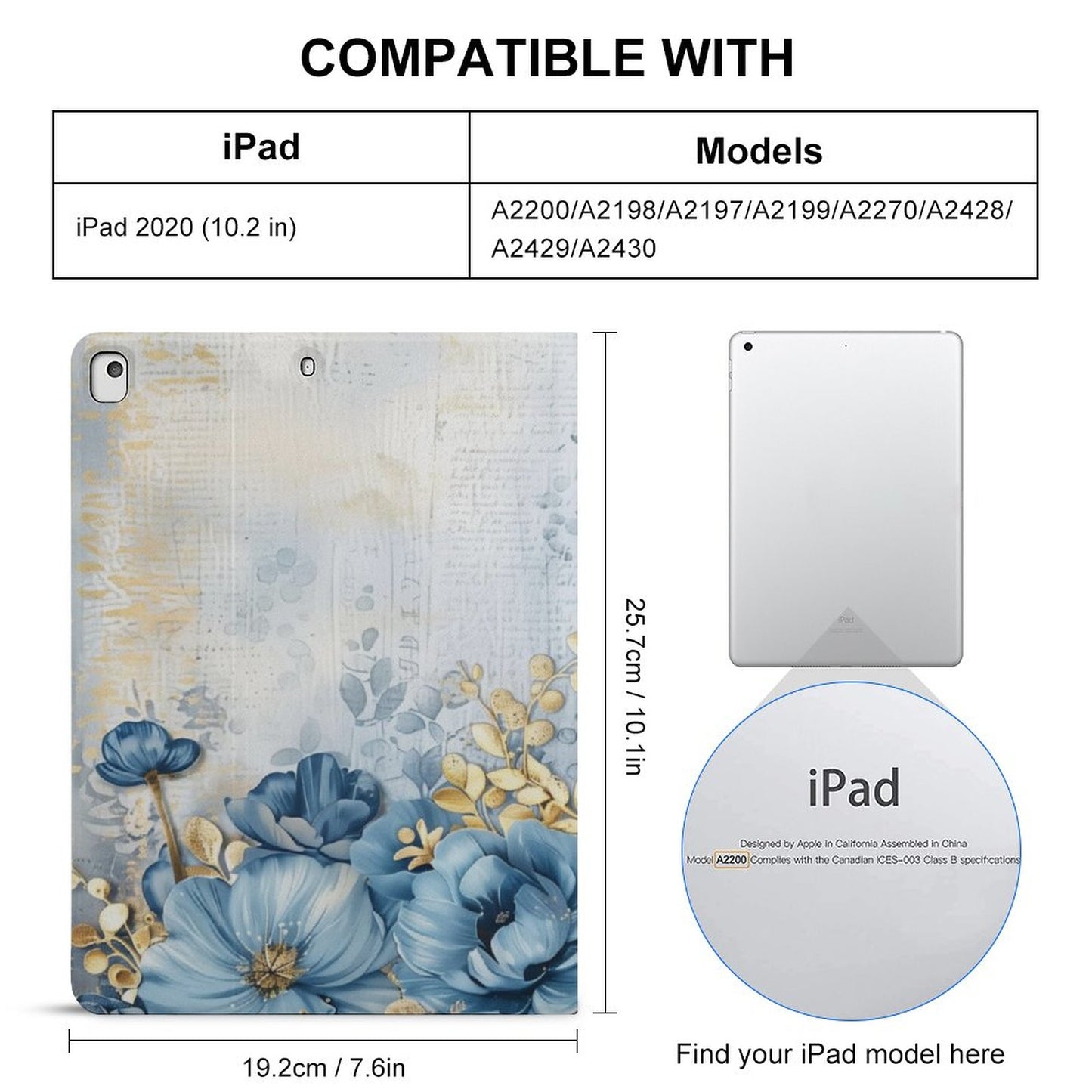 Book-Style  iPad Protector with Apple Pen Slot