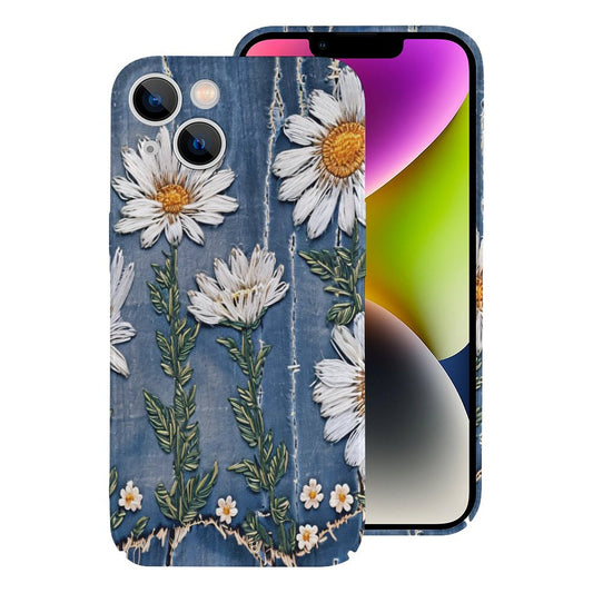 Denim and Daisies Apple Case for iPhone 14 Series