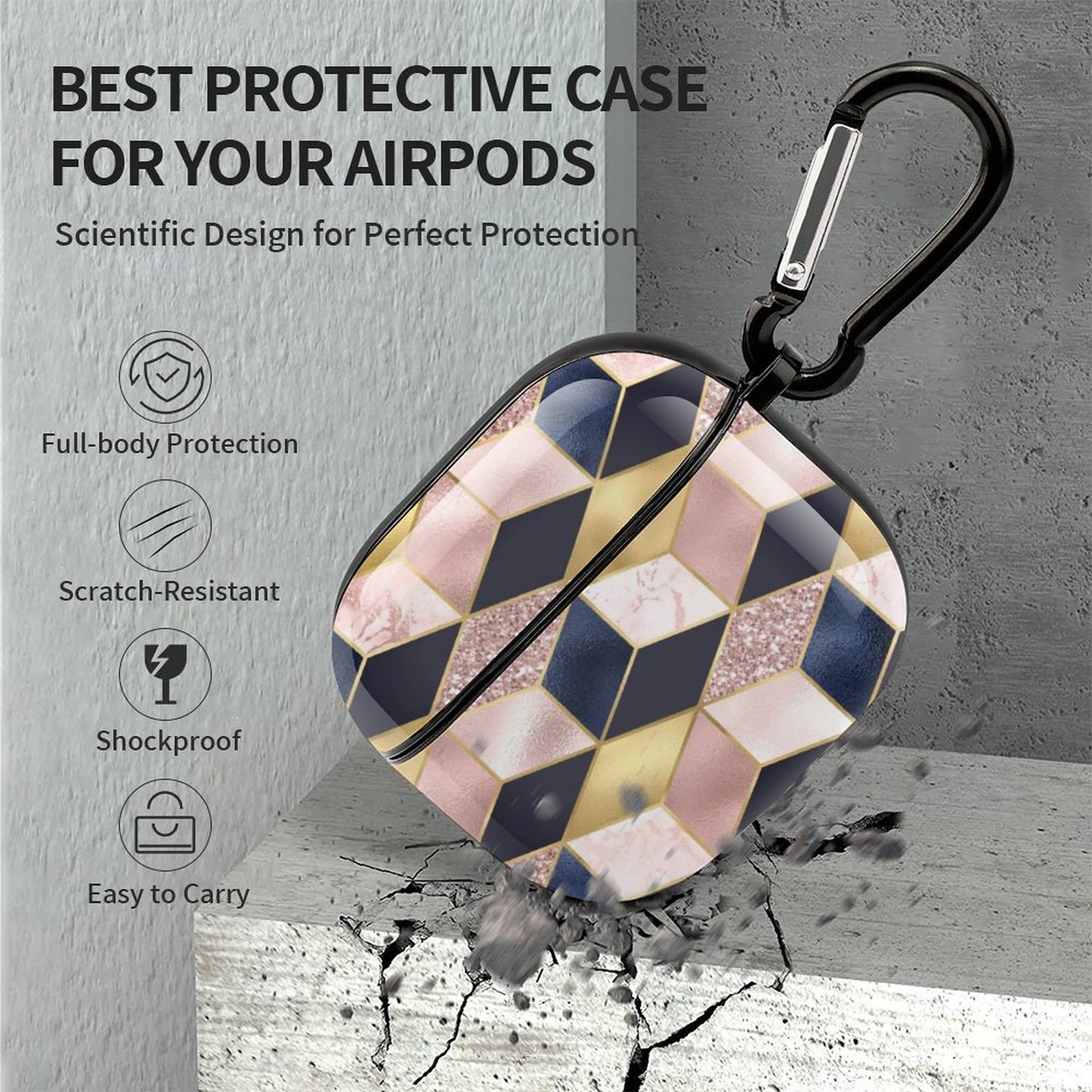 Delicate Blush AirPods 3rd Generation Case Cover