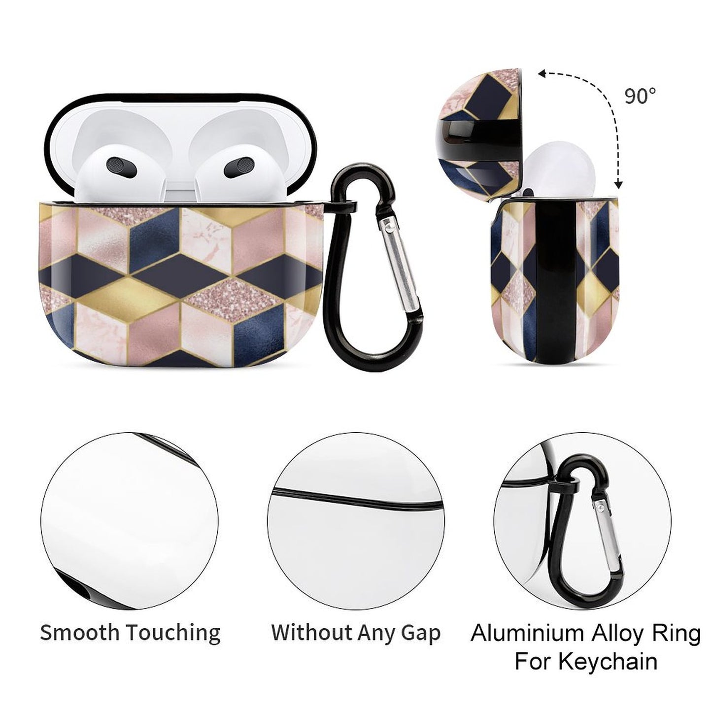 Delicate Blush AirPods 3rd Generation Case Cover