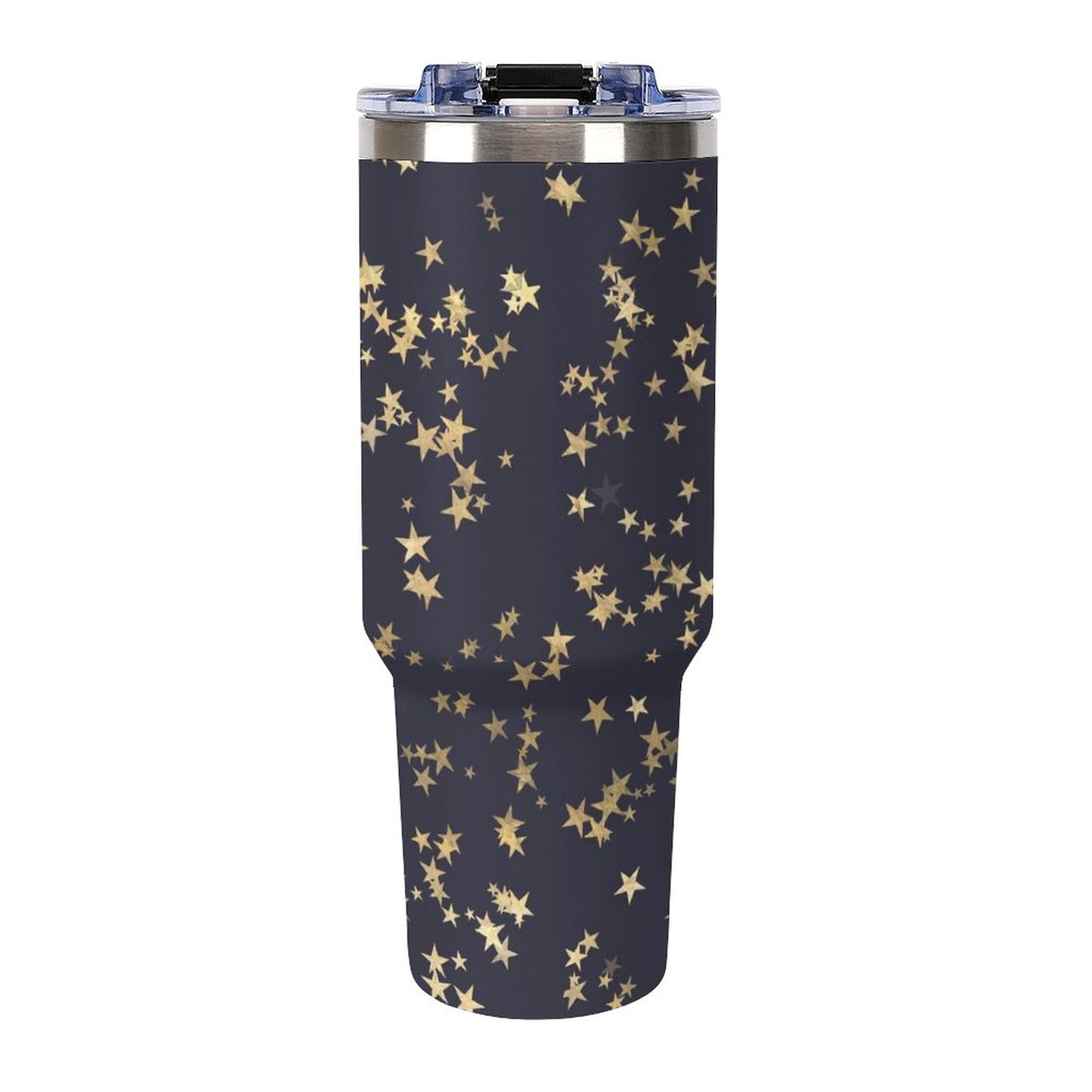 Stary Night 40oz Insulated Tumbler with Handle and Straw