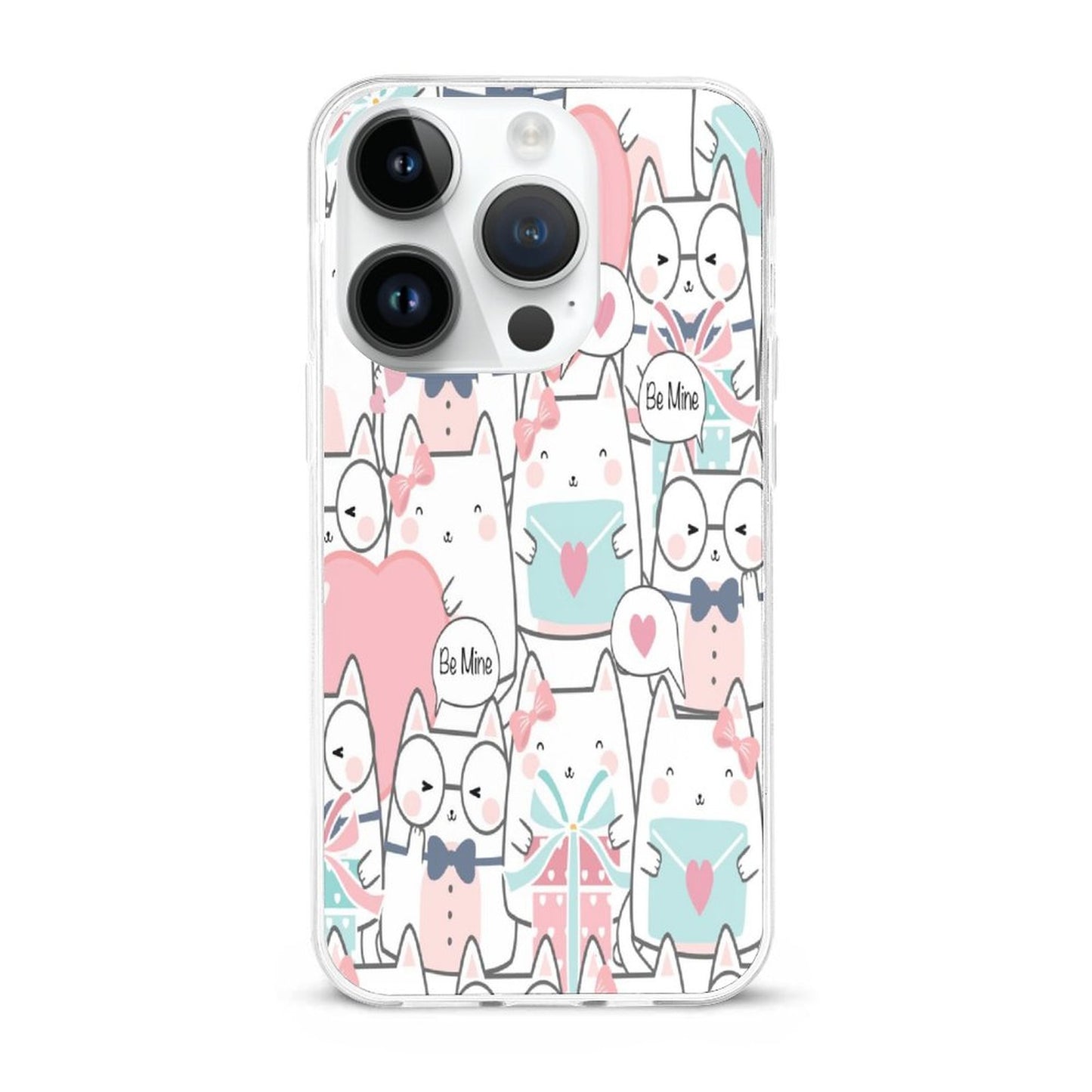 Love Cats Apple iPhone Case for iPhone 15 Series