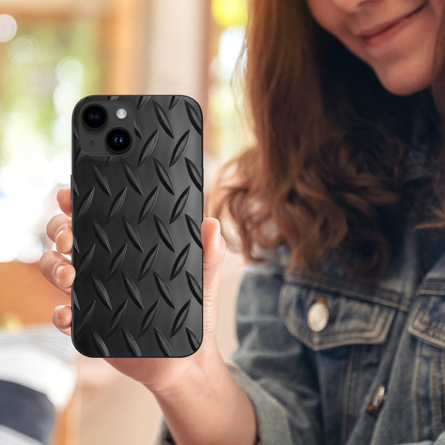 Black TPU Apple iPhone Case for iPhone 15 Series