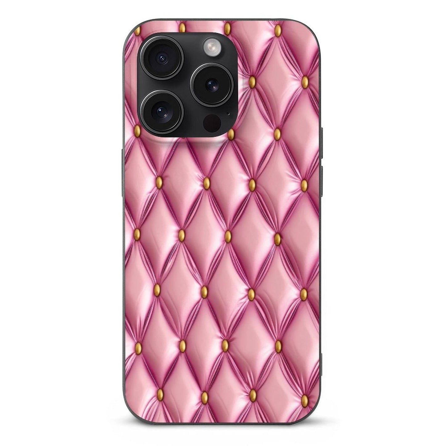 Pink Puff Apple iPhone Case for iPhone 15 Series