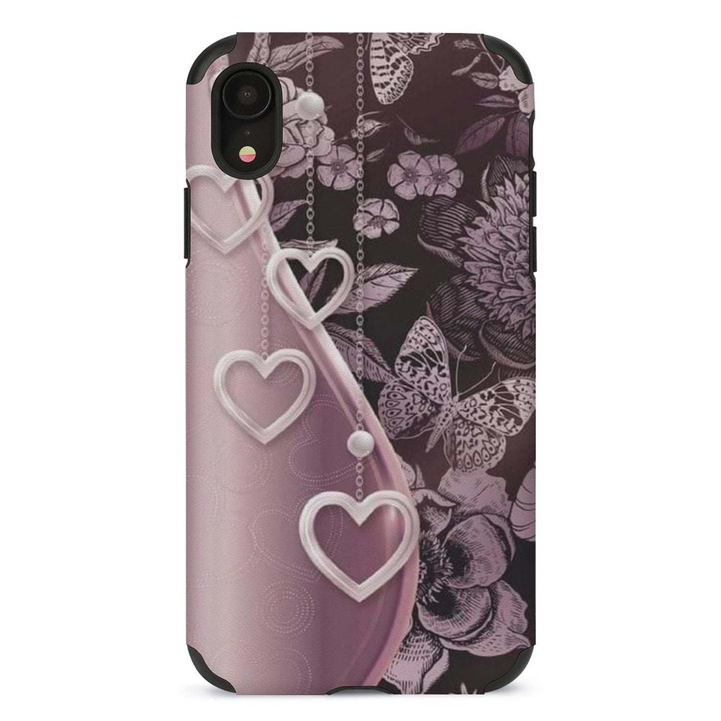Butterfly and Hearts iPhone Case for iPhone 11 Series