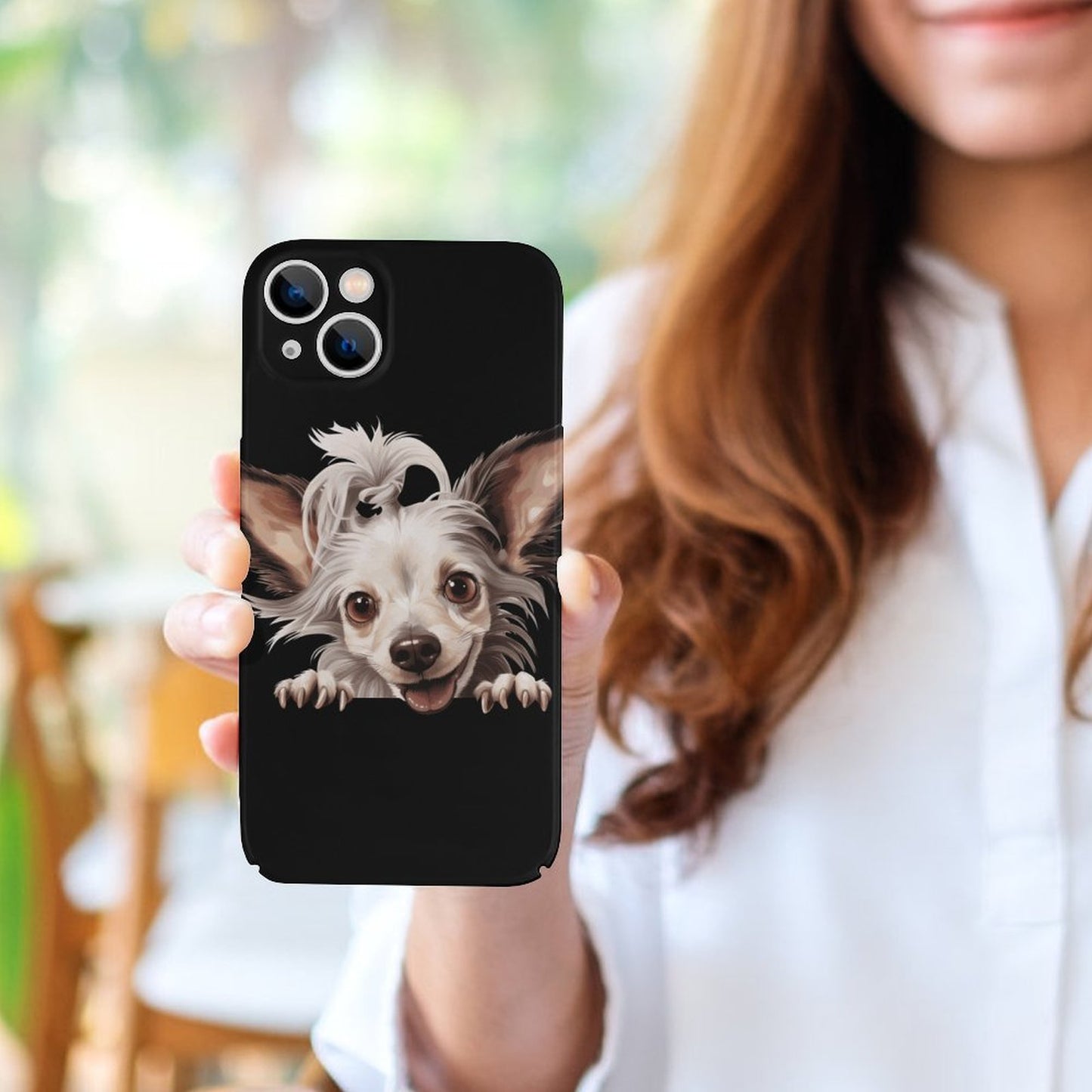 Chinese Crested Apple Case for iPhone 14 Series