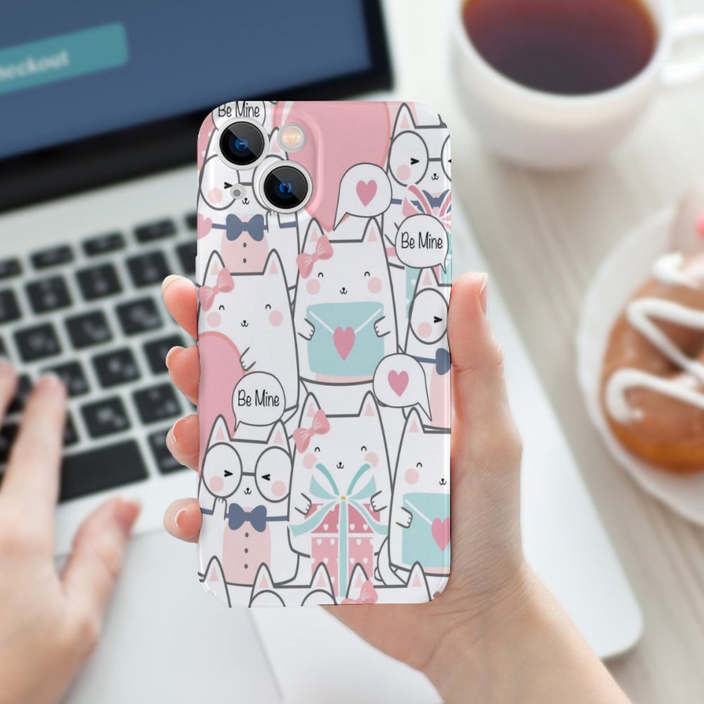 Love Cats Apple Case for iPhone 14 Series