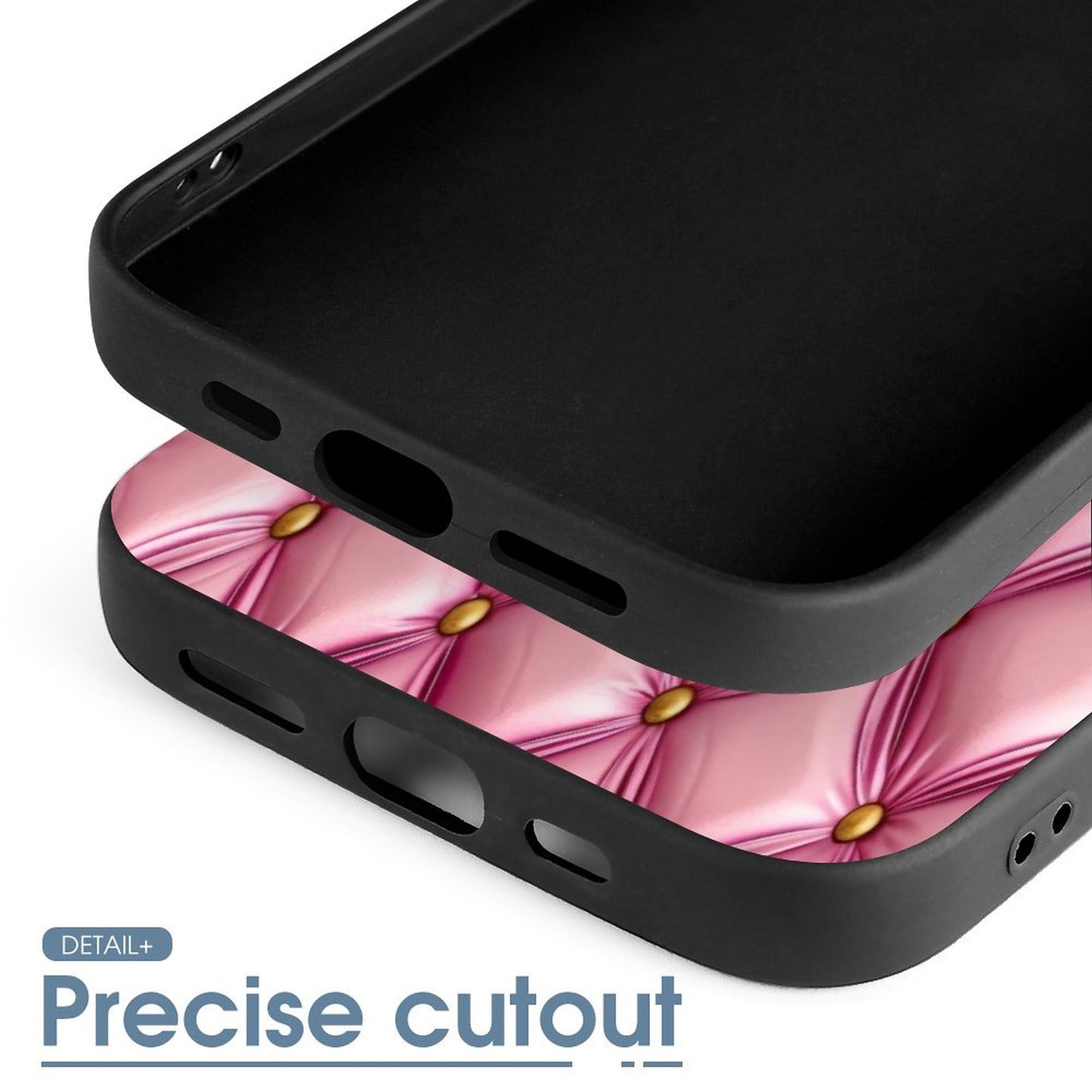 Pink Puff Apple iPhone Case for iPhone 15 Series