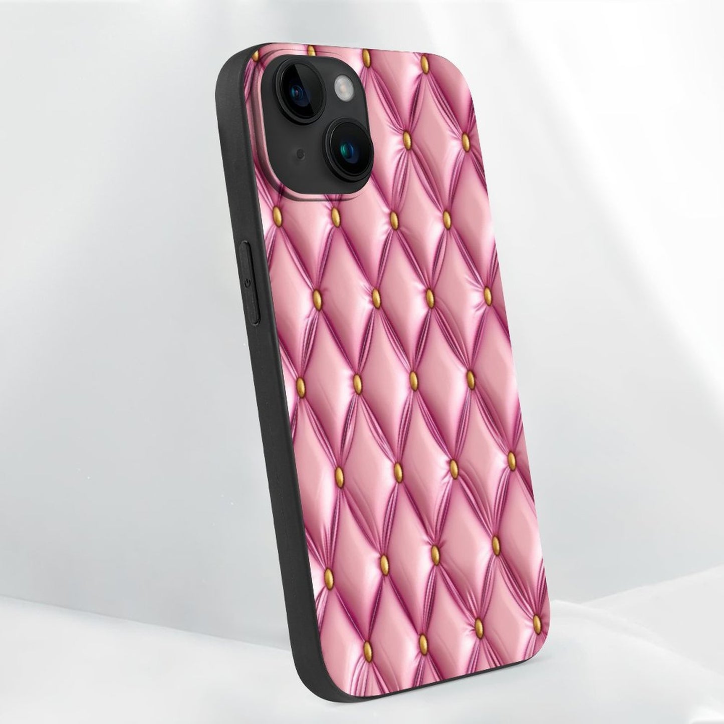 Pink Puff Apple iPhone Case for iPhone 15 Series