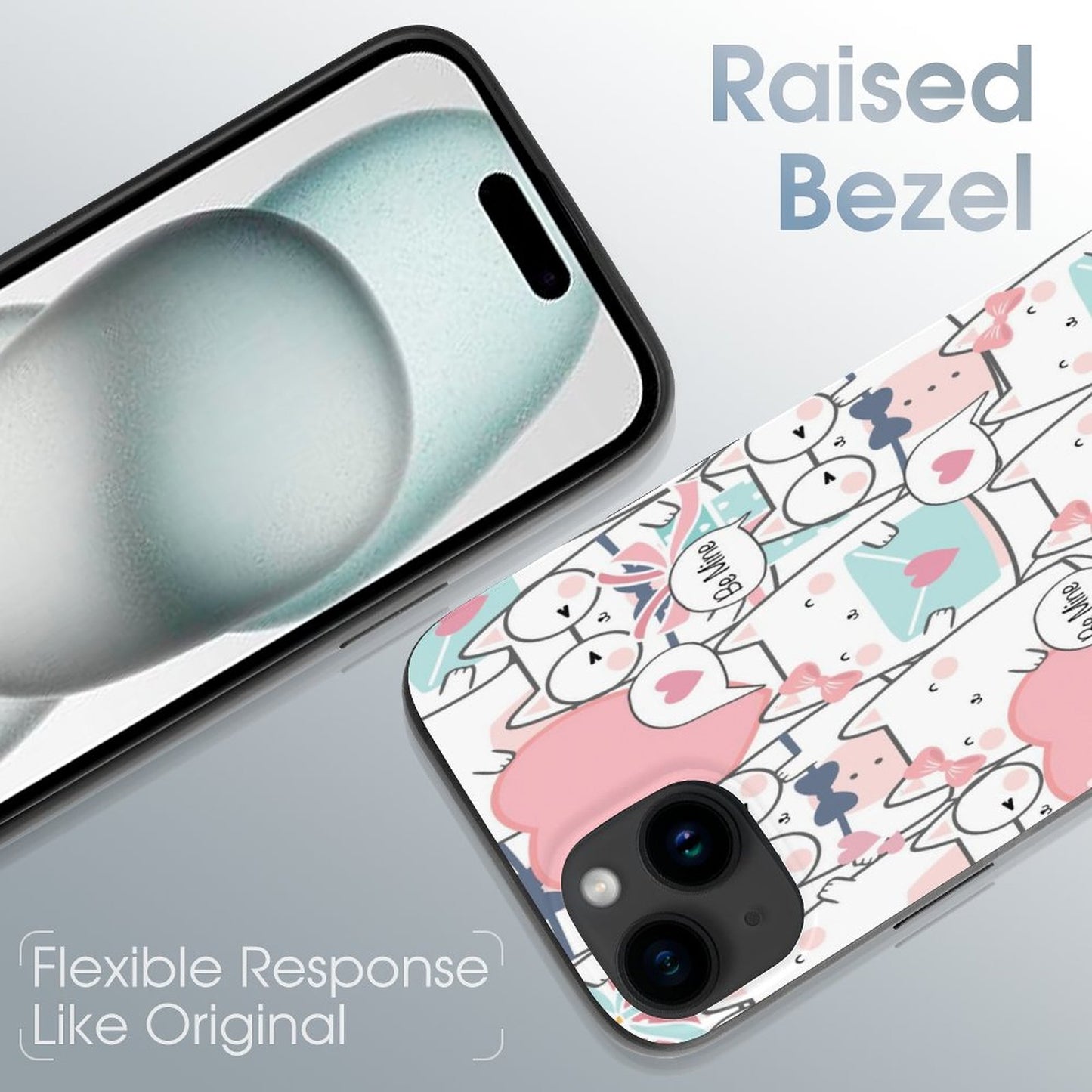 Love Cats Apple iPhone Case for iPhone 15 Series